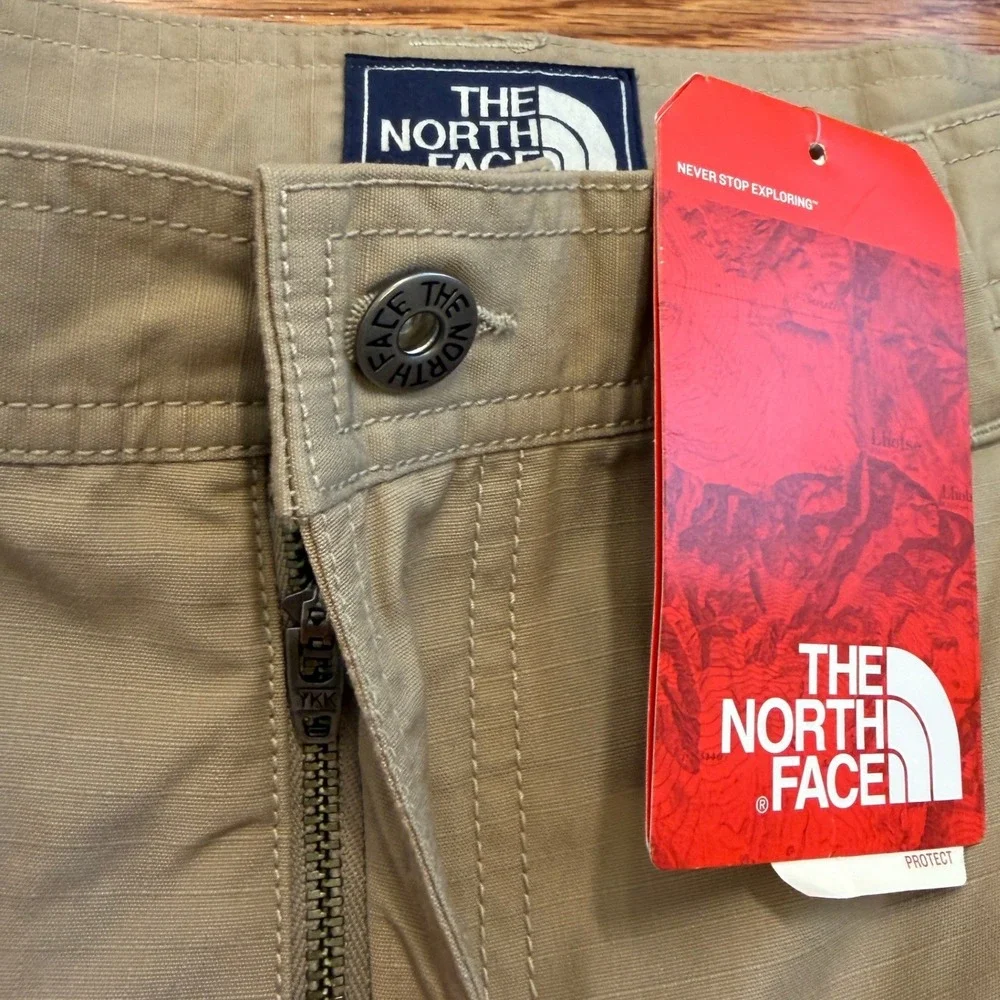 The North Face Tribe Cargo Short Mens 38 Dune Beige Hiking Outdoor Ripstop 11
